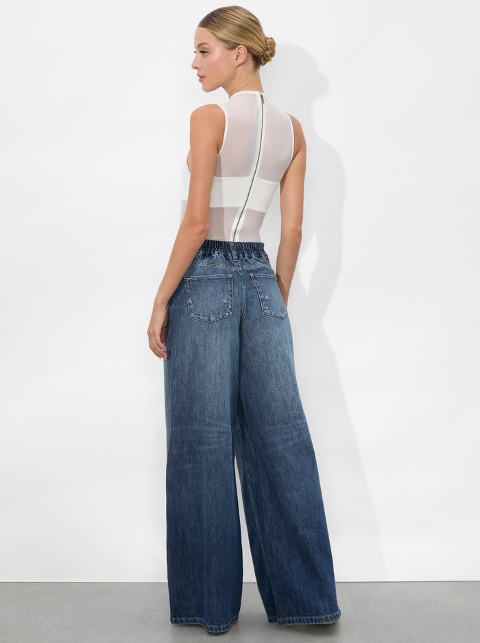 BRANSON JEAN - DARBY VINTAGE BLUE image 2 - Alice And Olivia