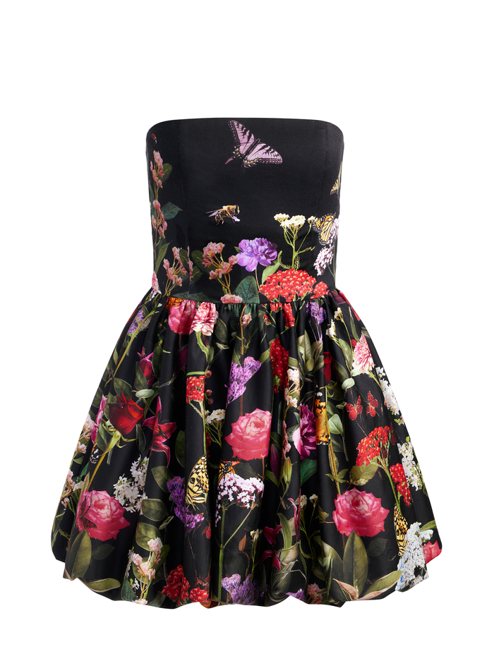 ASHA BUBBLE HEM DRESS - SECRET GARDEN image 7 - Alice And Olivia