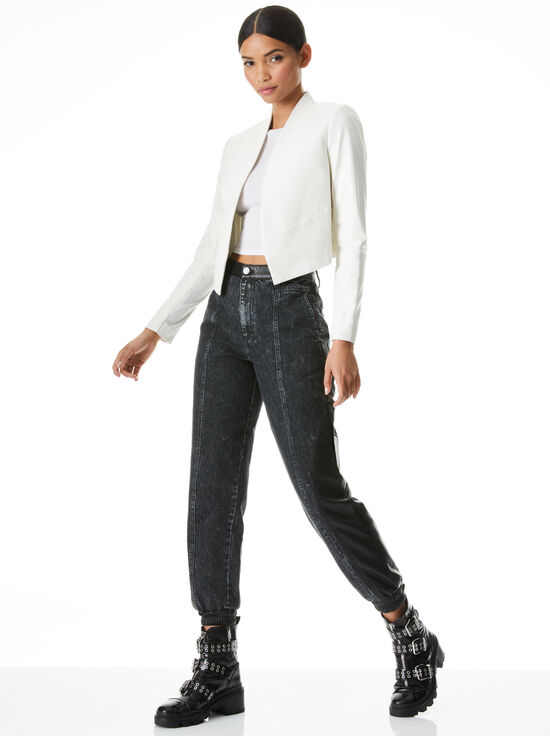 WHITE-HARVEY LEATHER JACKET