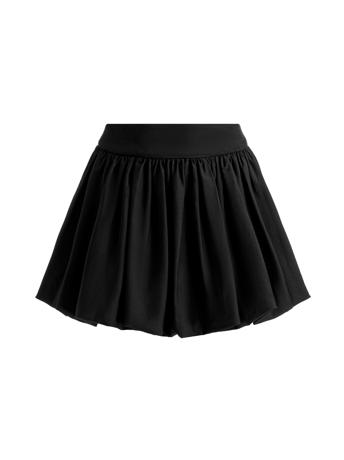 AGNES BUBBLE SKORT - BLACK image 5 - Alice And Olivia