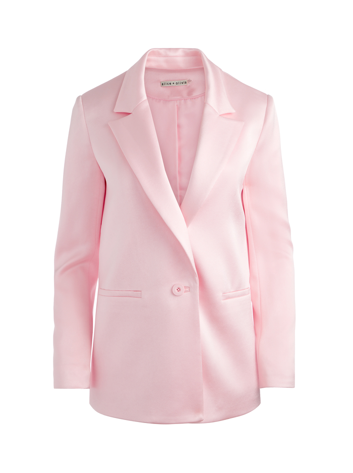 DENNY BOYFRIEND BLAZER - PETAL image 5 - Alice And Olivia