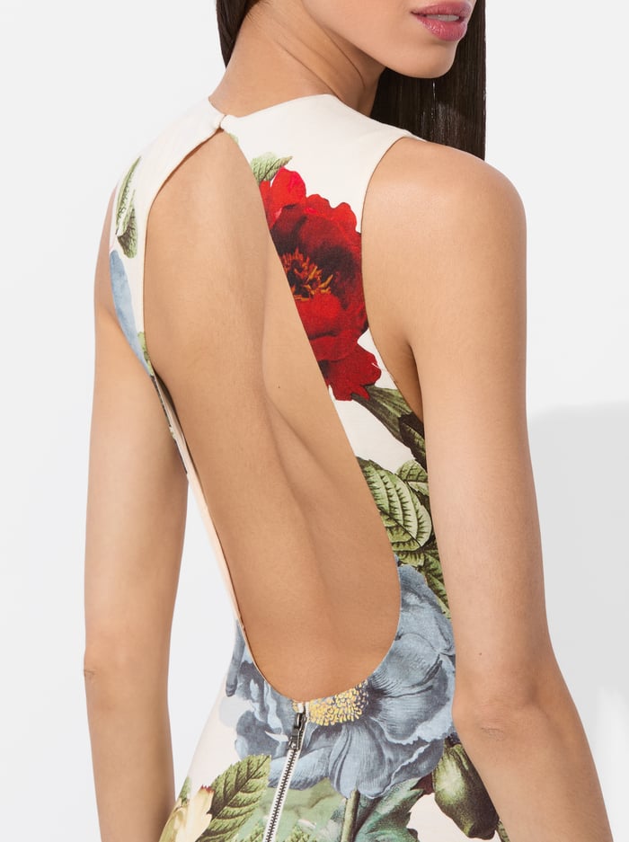 DELORA OPEN BACK MAXI DRESS - PROVENCE FLORAL LG image 1 - Alice And Olivia