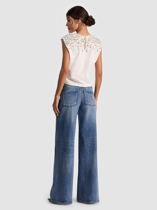 OFF WHITE/MULTI-A+O X GRATEFUL DEAD MICAH MUSCLE TANK