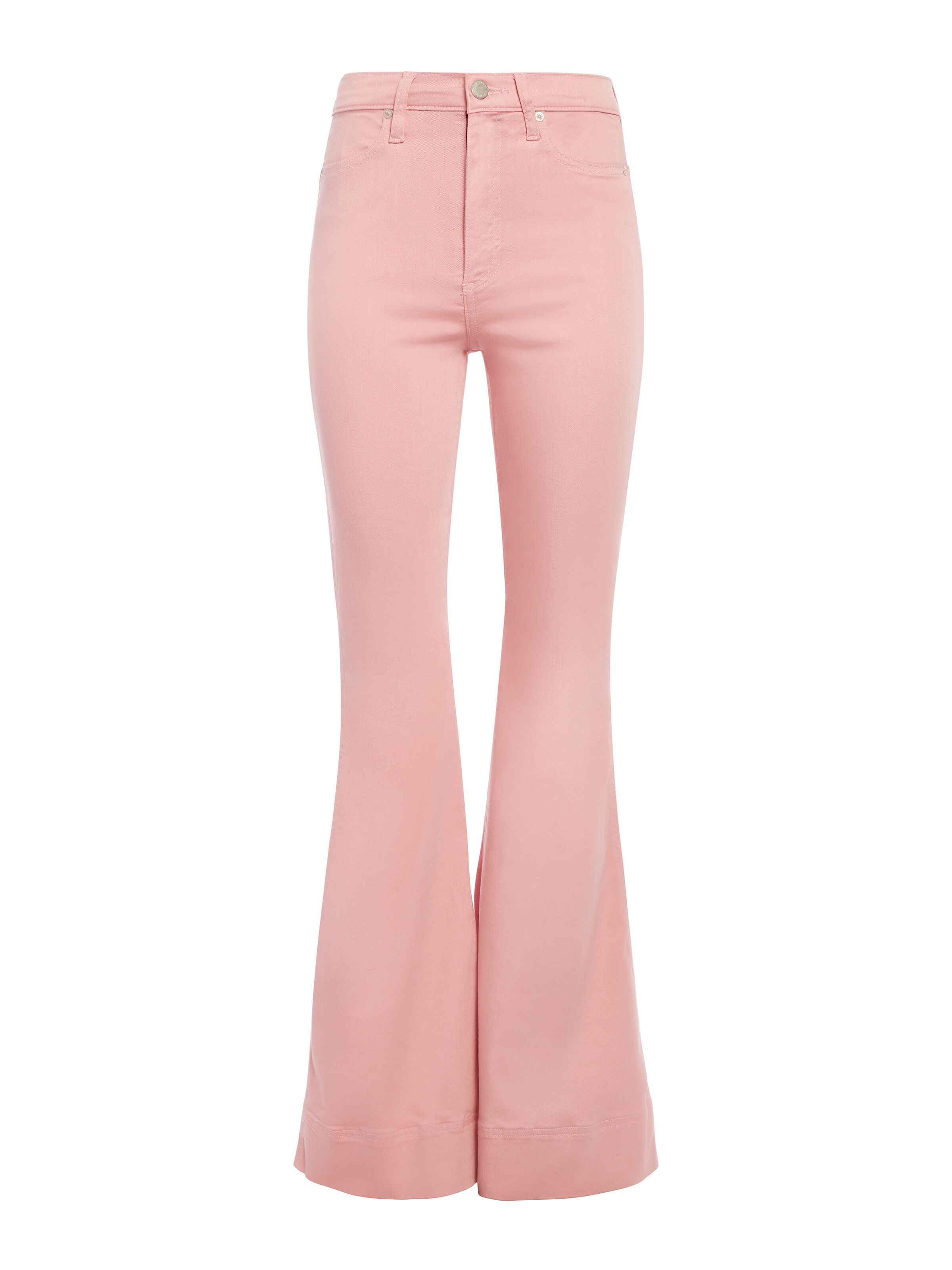 high rise pink jeans