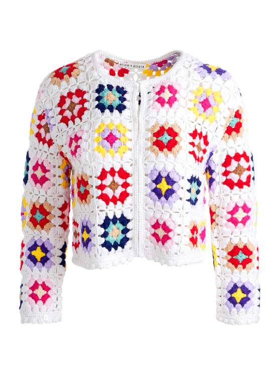 MULTI-ANDERSON CROCHET CARDIGAN