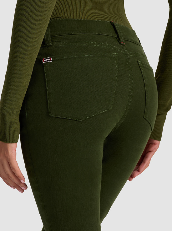 DARK OLIVE-ROSELINE JEAN