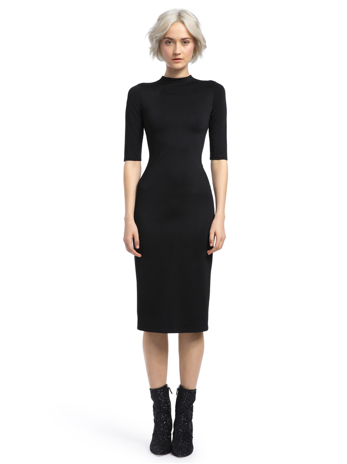 DELORA MIDI DRESS - BLACK image 2 - Alice And Olivia