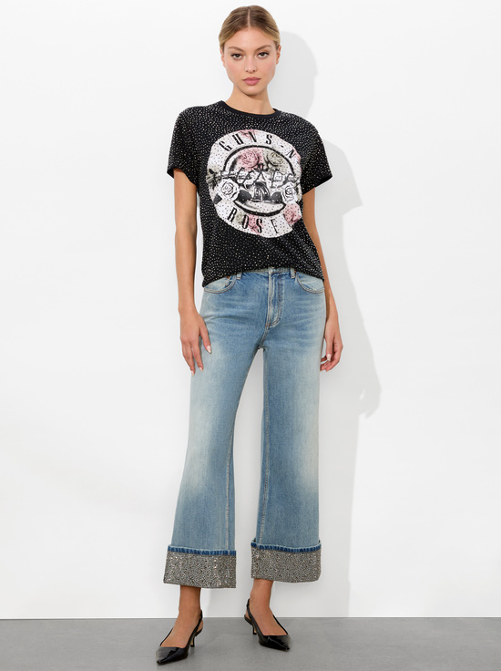 SIERRA LIGHT BLUE-WEEZY EMBELLISHED JEAN