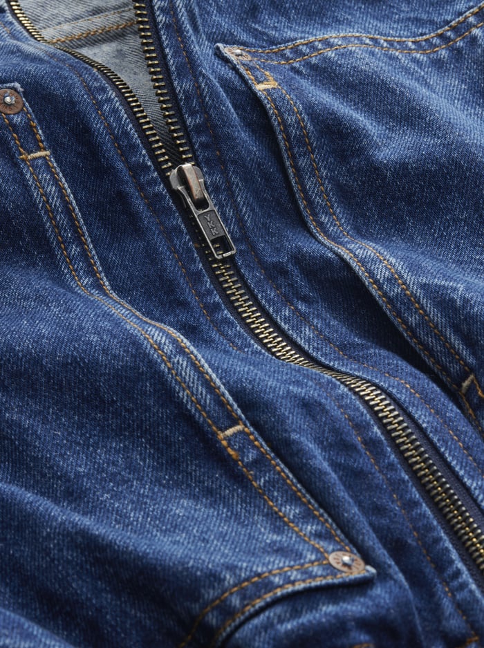 MATEO DENIM CARPENTER JACKET - CAMBRIA VINTAGE image 1 - Alice And Olivia