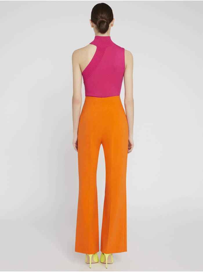 KIKI CUT OUT TANK - WILD PINK image 4 - Alice And Olivia