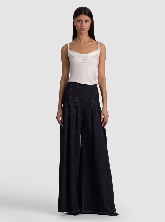 MONIQUE TWIST STRAP TANK - OFF WHITE image 1 - ALICE + OLIVIA