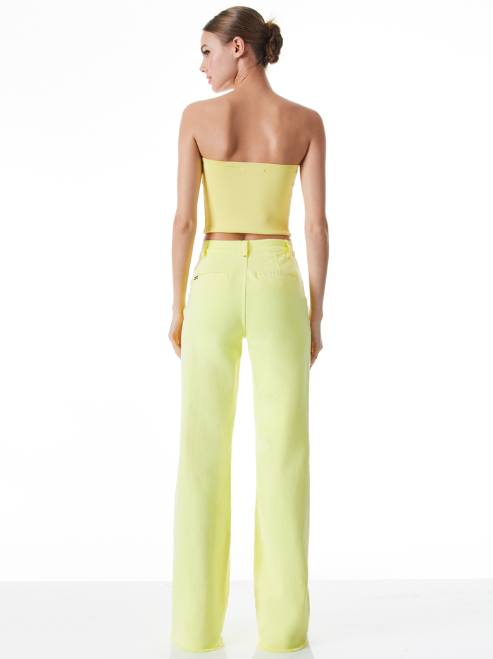 GORGEOUS COIN POCKET JEAN - LEMON SORBET image 1 - Alice And Olivia