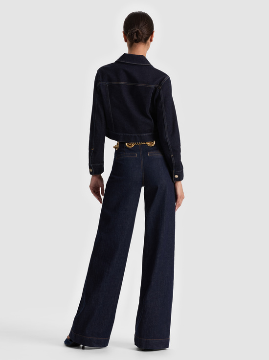 DARK RINSE-CHLOE DENIM JACKET