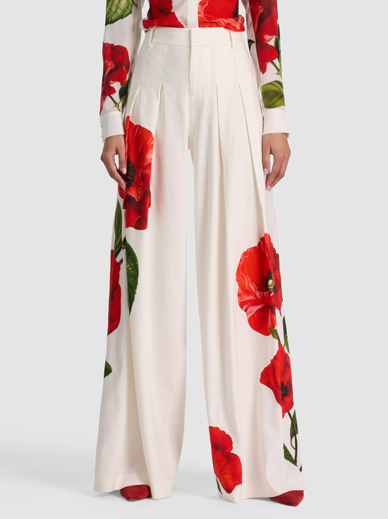 BLAIRE PLEATED LINEN PANT