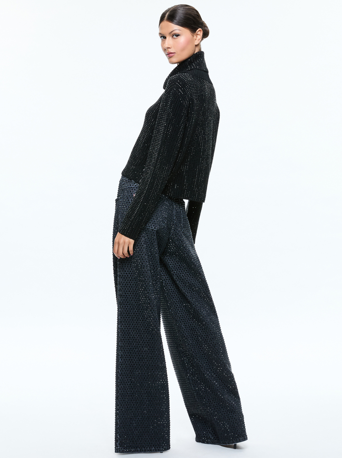 CORIN PULLOVER - BLACK image 2 - Alice And Olivia