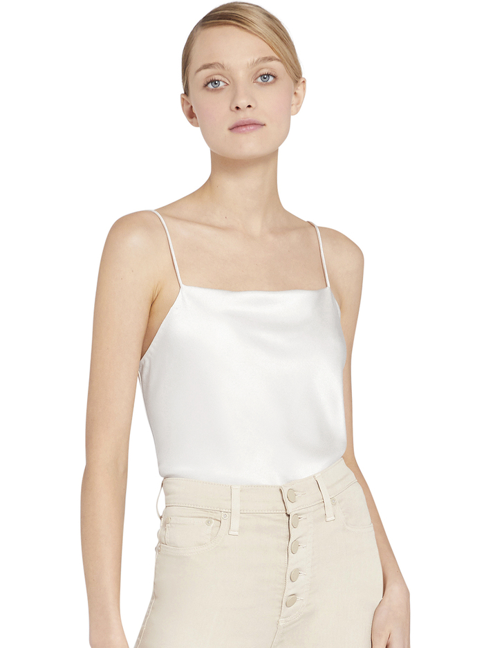 HARMON SLIP TANK - OFF WHITE - Alice And Olivia