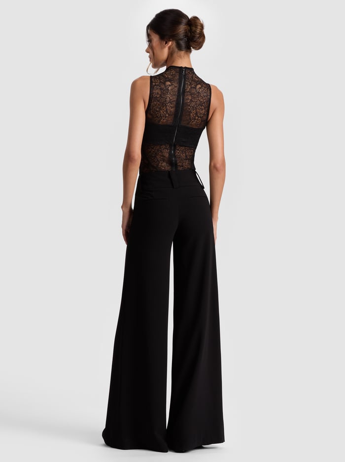 NICHOL LACE BODYSUIT - BLACK image 2 - Alice And Olivia