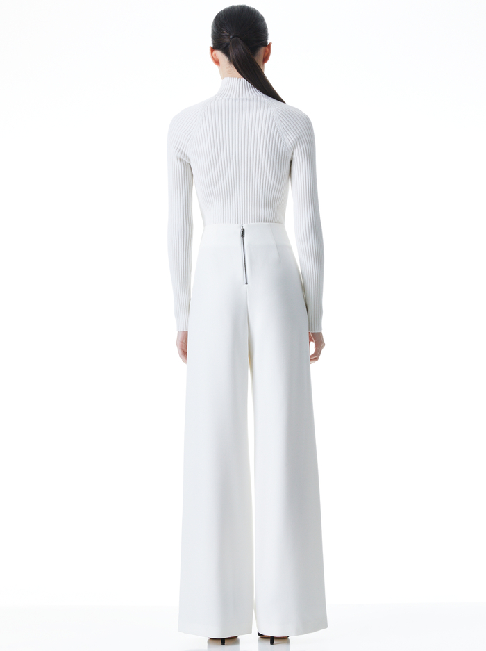 RAY HW FT BTN PANTS - OFF WHITE image 1 - Alice And Olivia