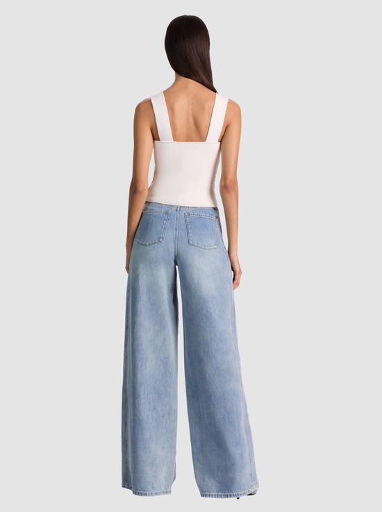 SOFT WHITE-ADRIANNA KNIT CORSET