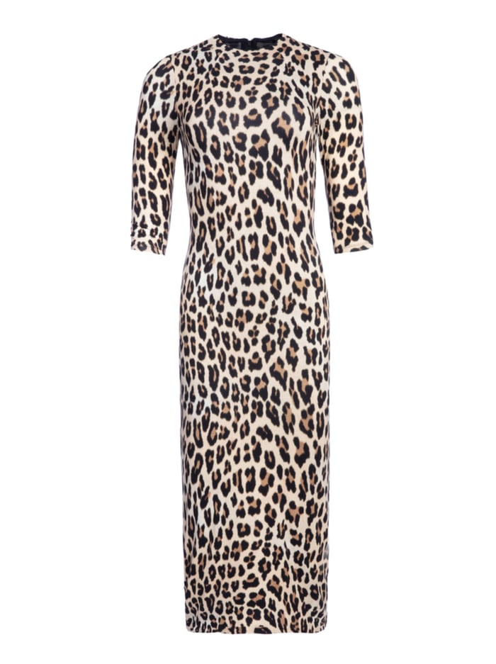 DELORA MIDI DRESS - TEXTURED LEOPARD image 5 - Alice And Olivia