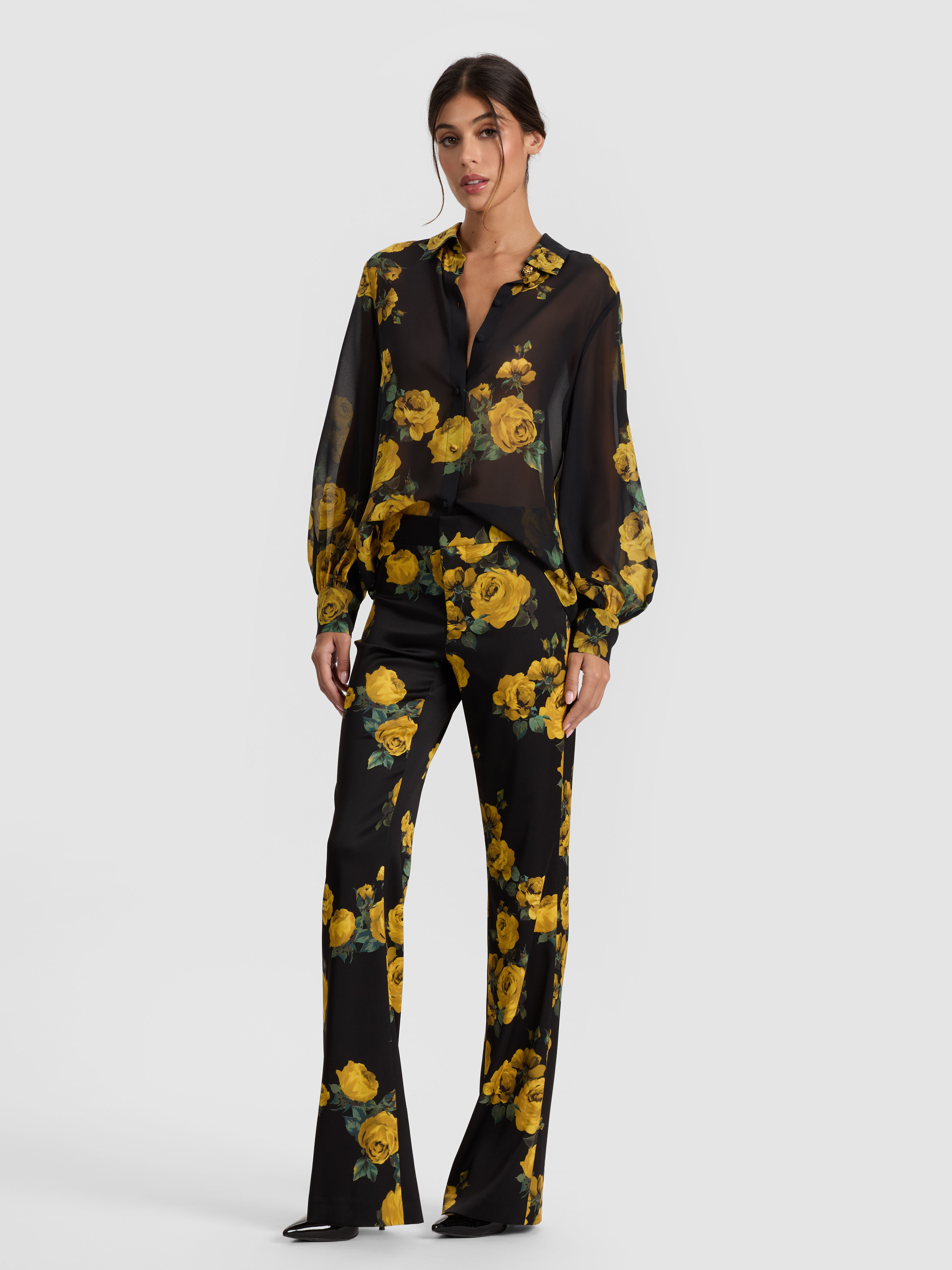 Alice+Olivia - ❤️★Alice olive 2022新作新品　イエローブラウス　綺麗オシャレ Yellow Women's Designer Clothing | Luxury Fashion | Alice +