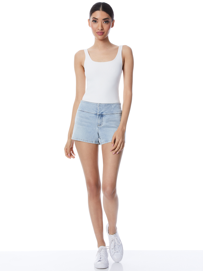 OLIVIA JEAN SHORT - ROCKSTAR BLUE image 2 - Alice And Olivia