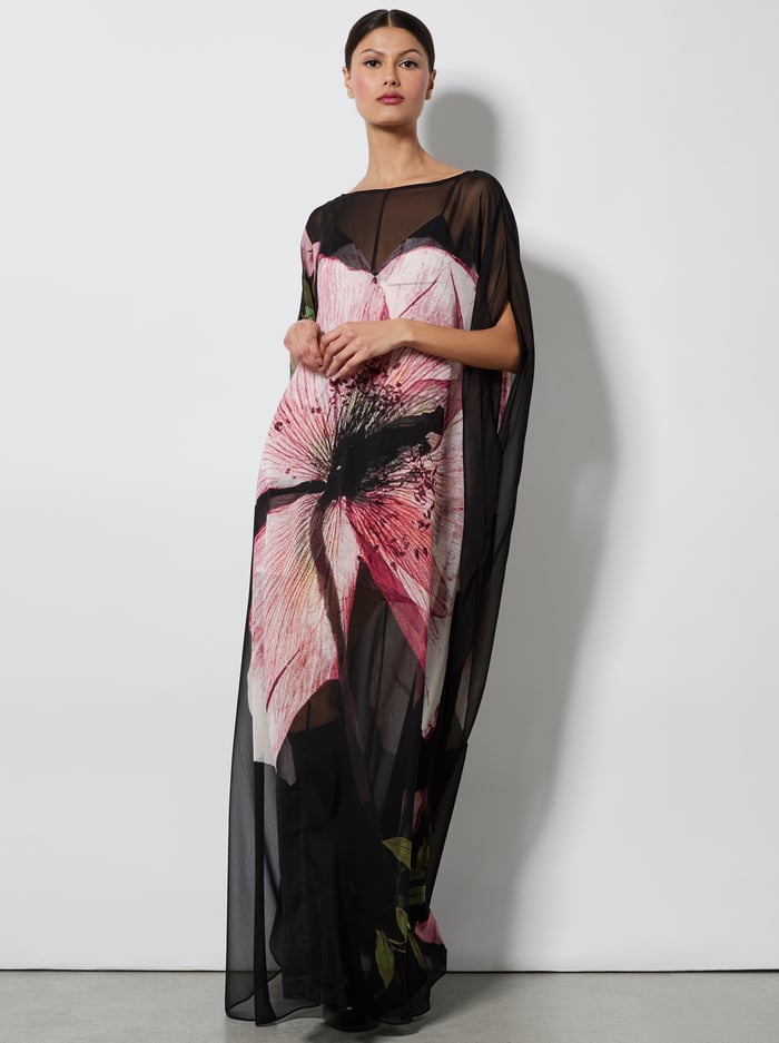 LINN CAPE MAXI DRESS - LUNA FLORAL image 5 - Alice And Olivia