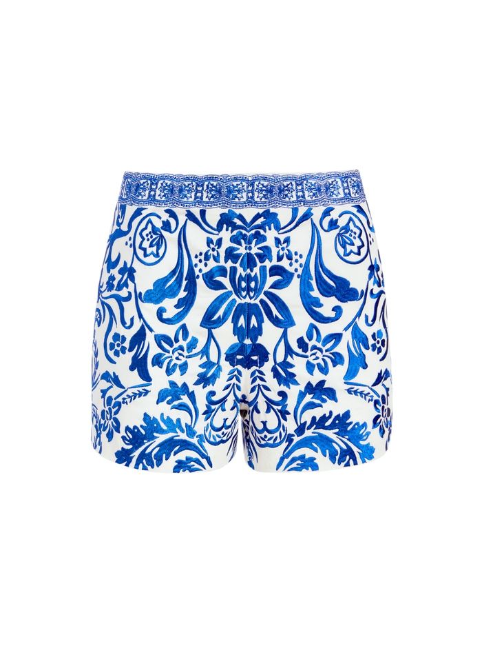 SHERRI EMBROIDERED SHORT - MULTI image 4 - Alice And Olivia