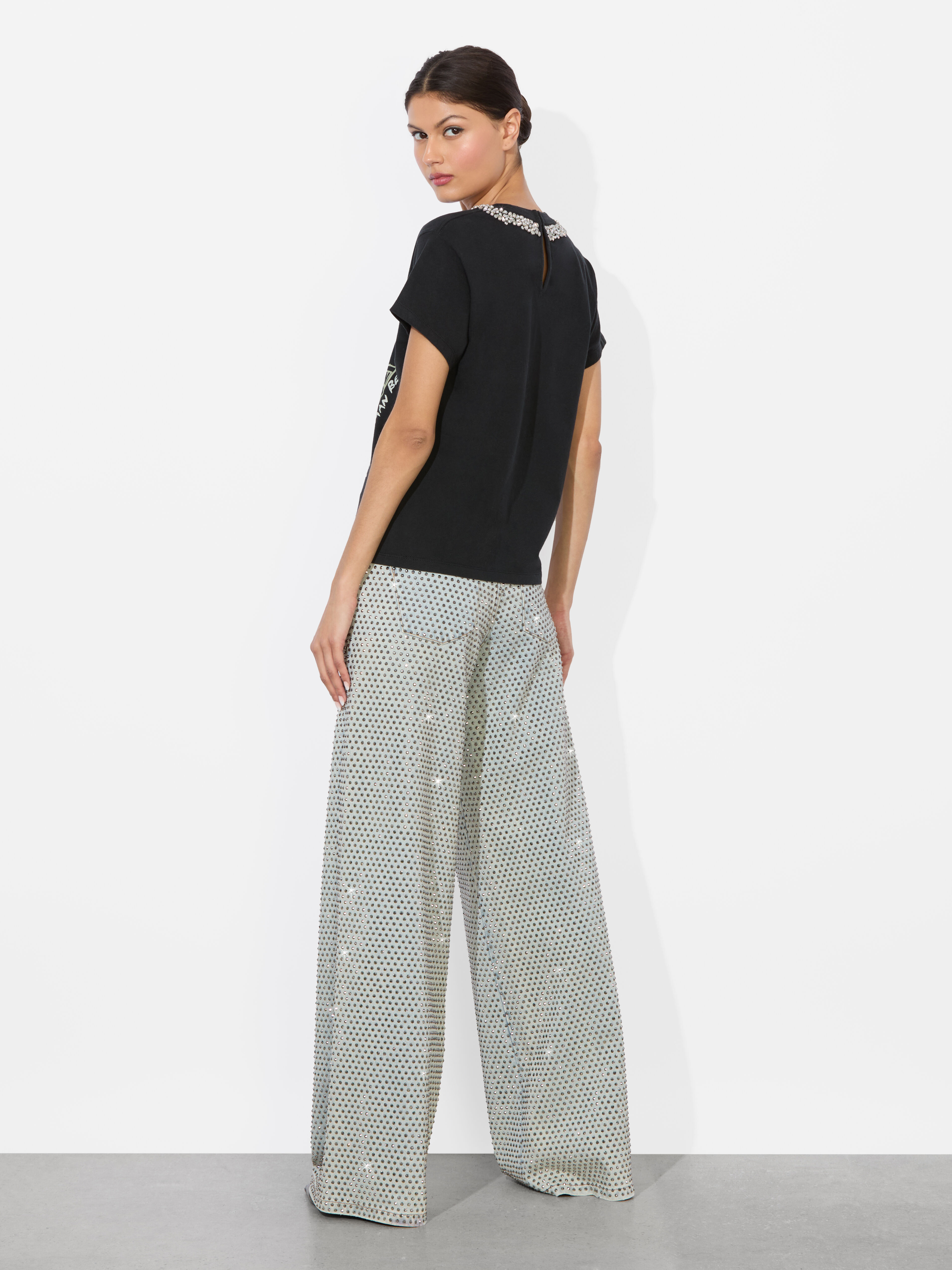 Embellished Tops | Rhinestone & Pearl Tops | Alice + Olivia