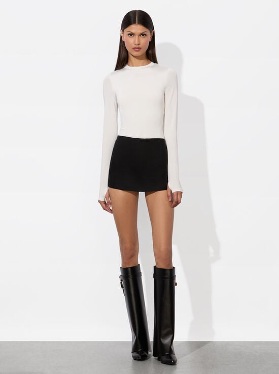 OFF WHITE-OLEA LONG SLEEVE BODYSUIT