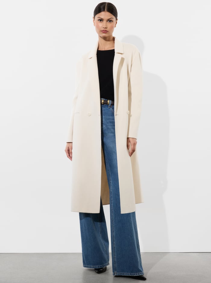 JIMMY COAT - OFF WHITE image 5 - Alice And Olivia