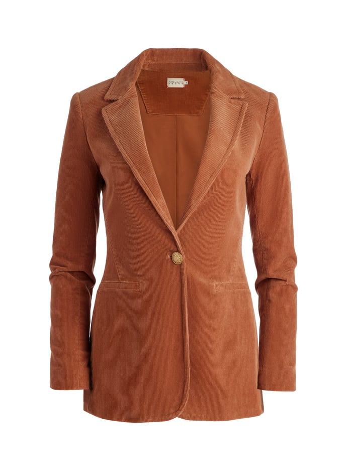 MACEY BLAZER - CAMEL image 4 - Alice And Olivia