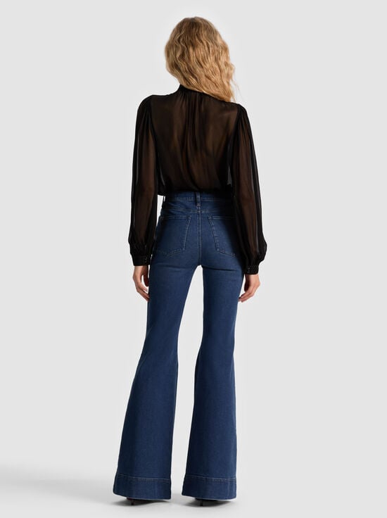BLACK-BRENTLEY BLOUSE