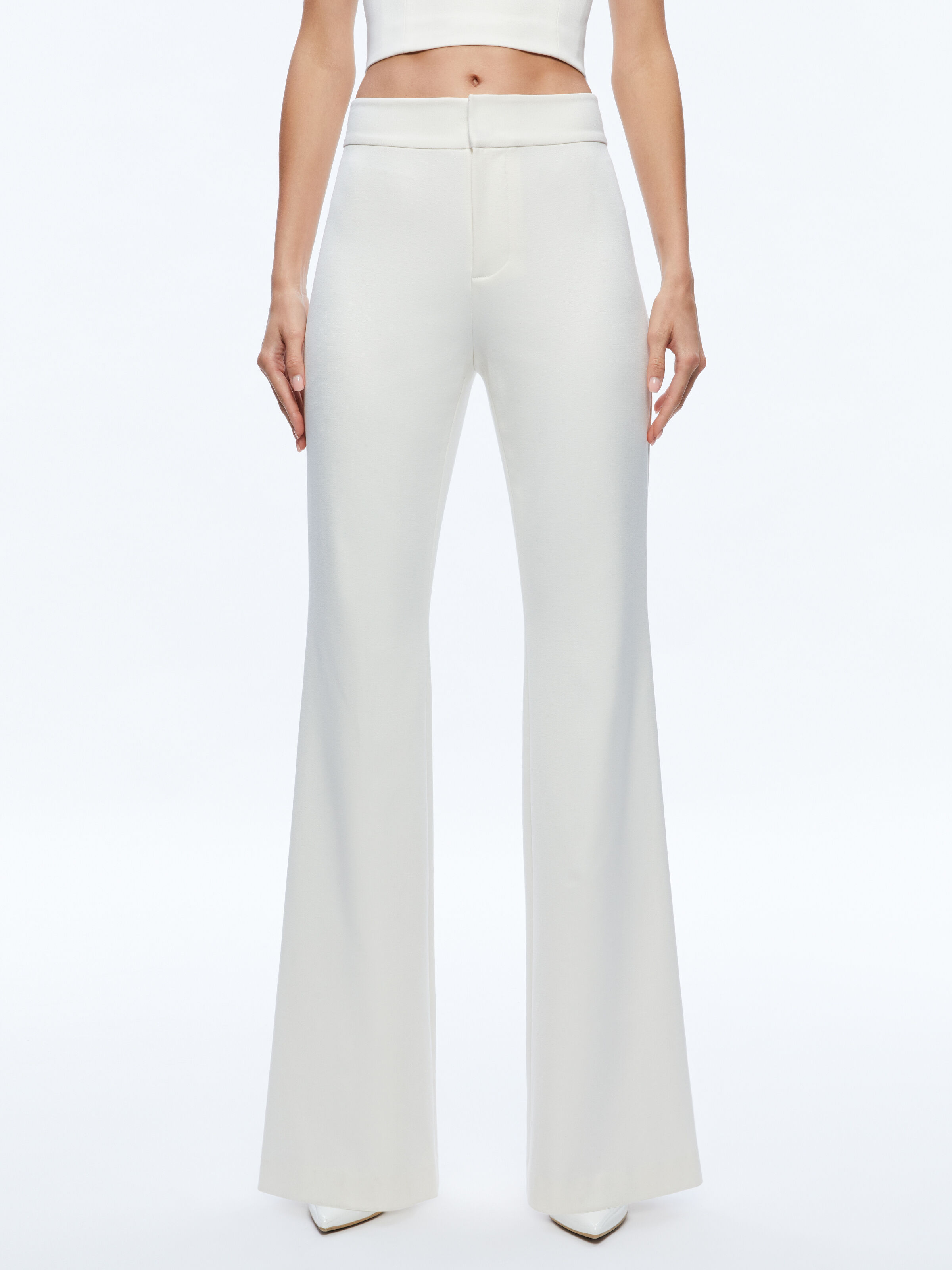 High waist bootcut trousers discount