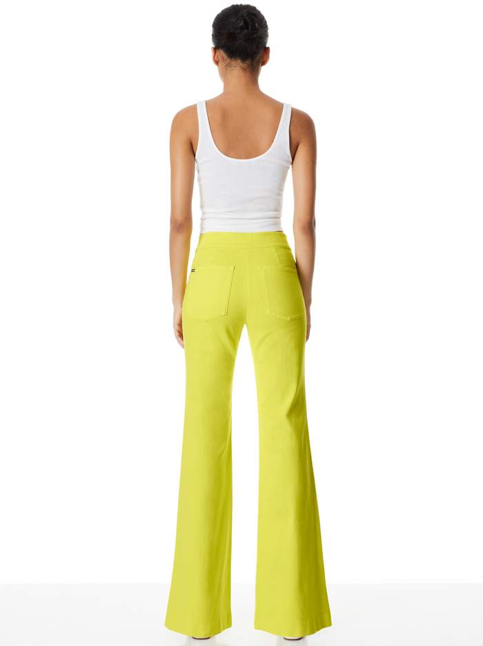 JANE TROUSER JEAN - CANARY image 1 - Alice And Olivia