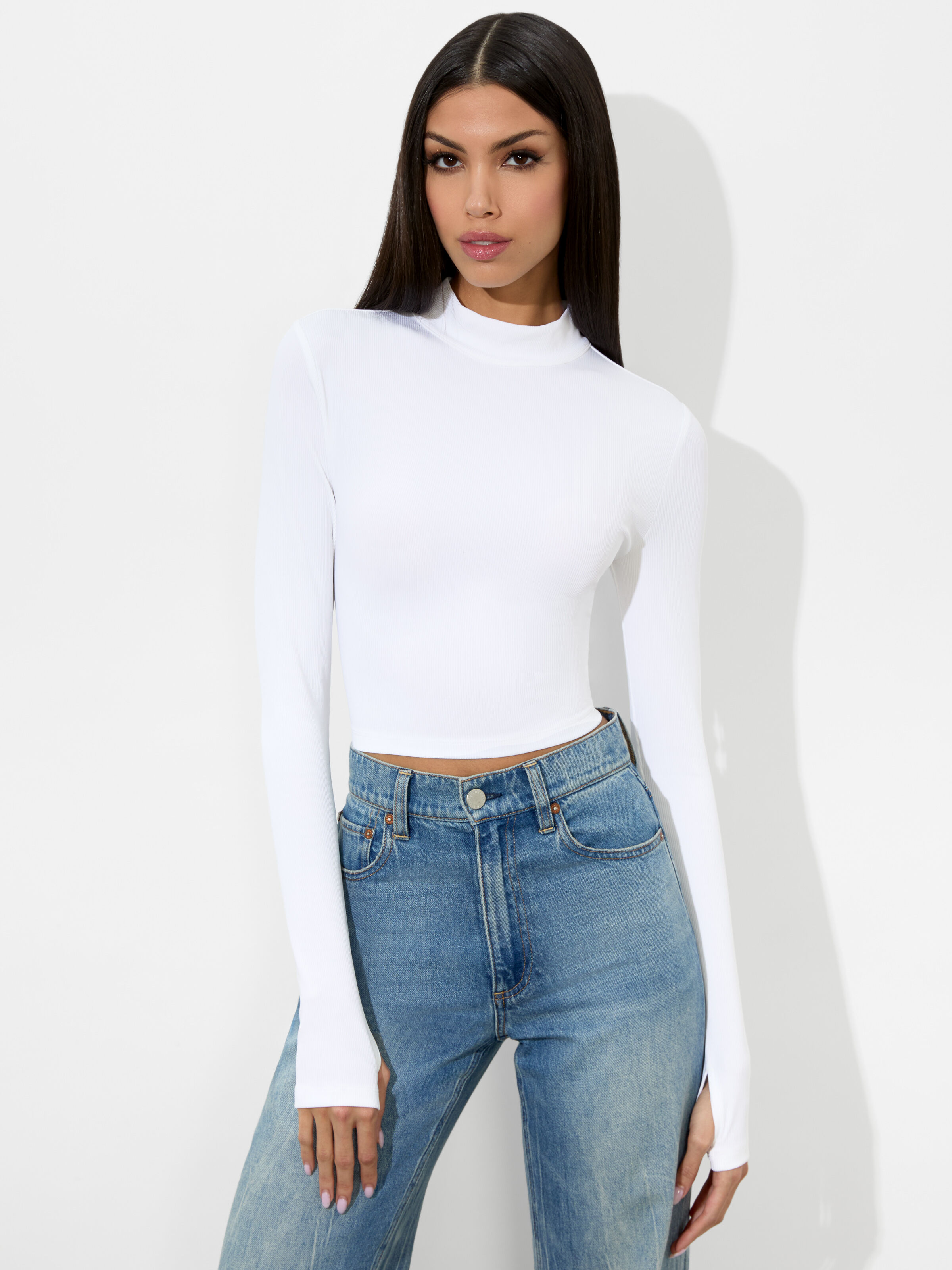 Edie Corset Top In Off White | Alice + Olivia Edie Corset Top In Off White | Alice + Olivia