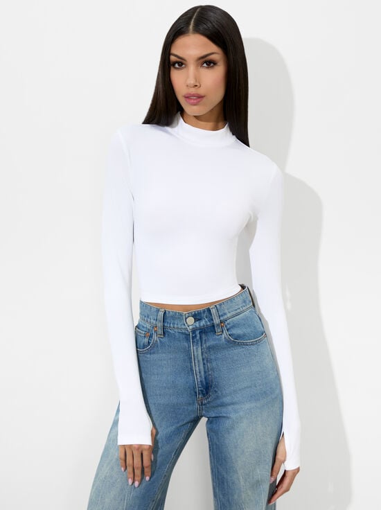 OFF WHITE-DELAINA REVERSIBLE TOP