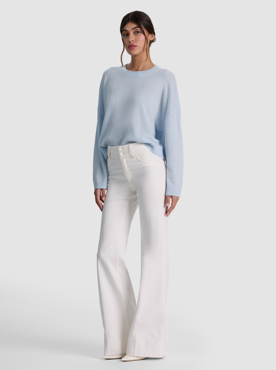 BLUE BREEZE-MARGIE CASHMERE PULLOVER
