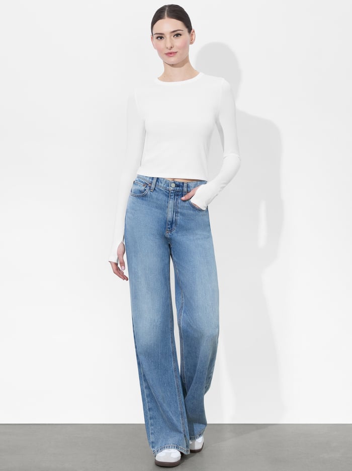 DELAINA TOP - OFF WHITE image 4 - Alice And Olivia