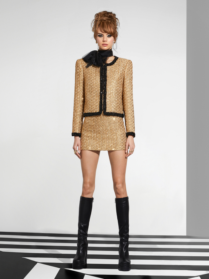 LANDON JACKET - GOLD image 7 - Alice And Olivia