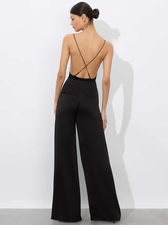 BLACK-CALLIE TANK BODYSUIT