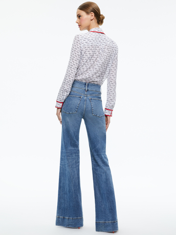 A+O X LELE PONS LOVE WILLA BLOUSE