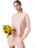 DEX CREWNECK SWEATSHIRT - BLUSH