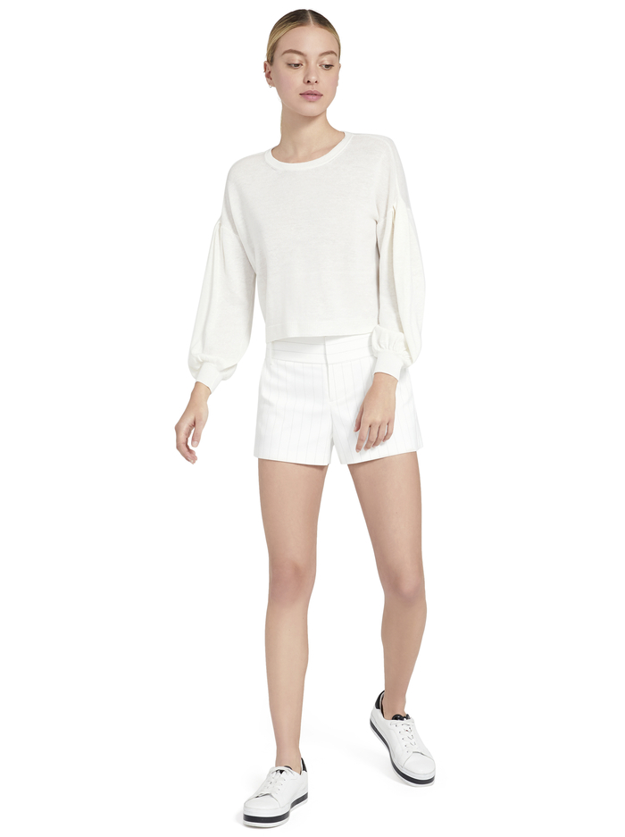 CADY SHORT - WHITE/BLACK image 4 - Alice And Olivia