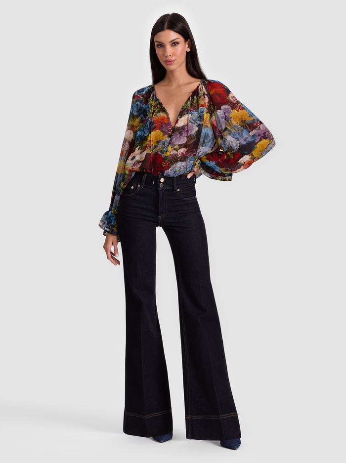 JOSEPHINE BLOUSE - FLOURISH SM image 1 - Alice And Olivia