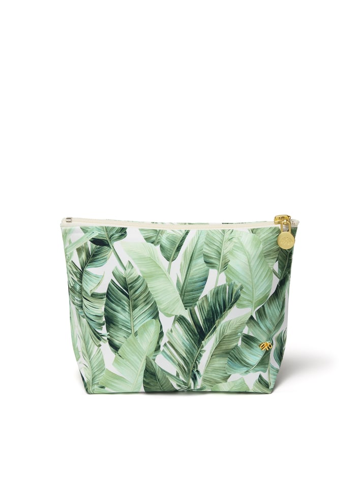 A+O X PQ SWIM BIKINI BAG - SHADOW PALM LG - ALICE + OLIVIA