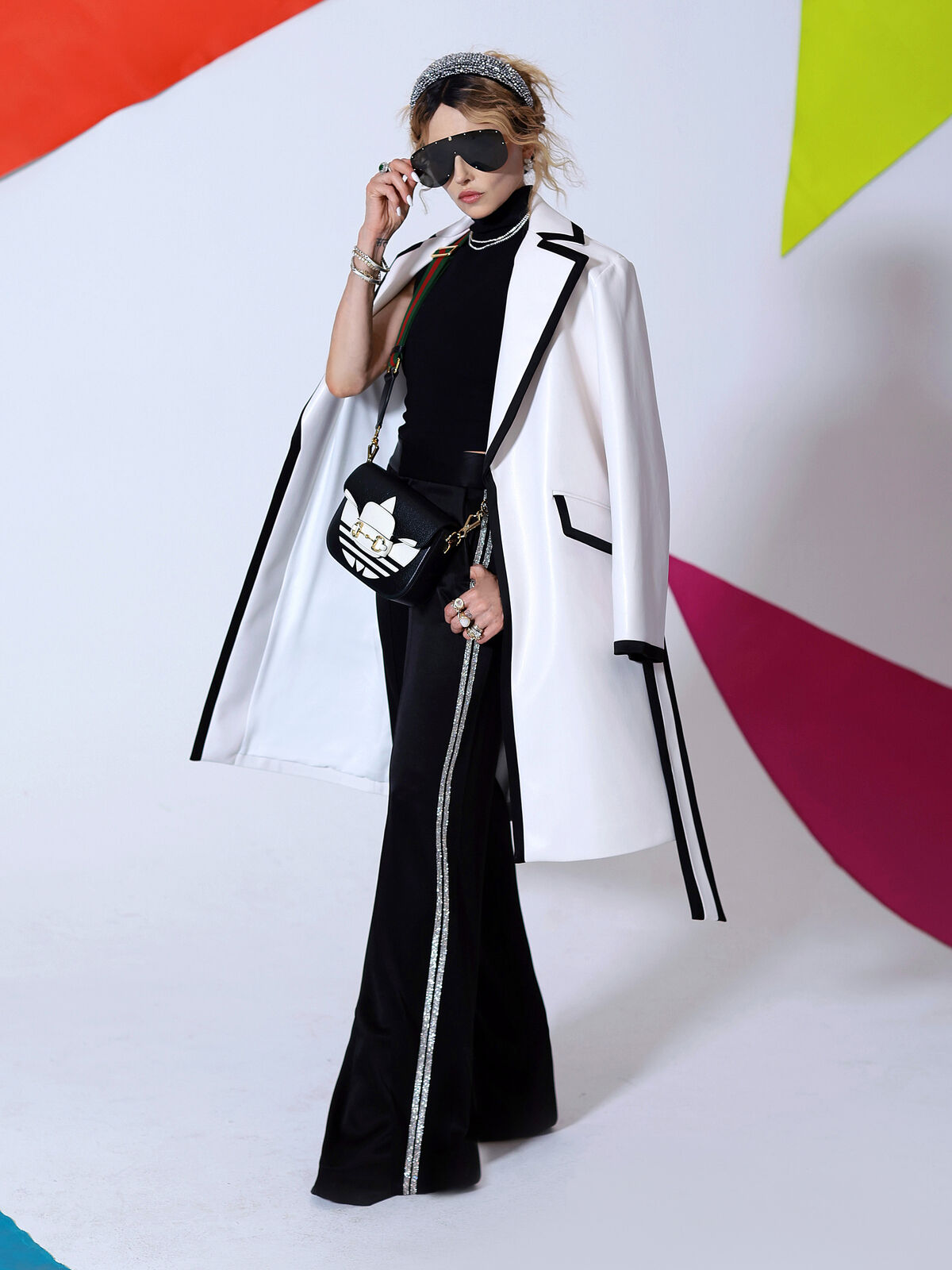 モダンクラシック▼Dylan Tux Pants▼CELINE celine-Black-Dylan-Mohair-And-