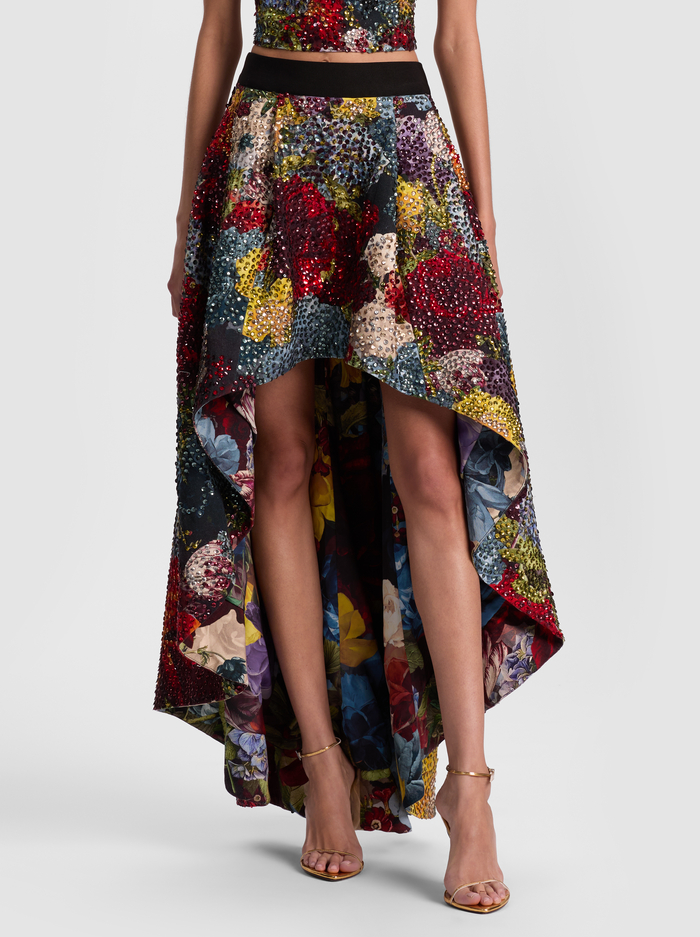 FLORENCE HIGH LOW BALLGOWN SKIRT - FLOURISH - Alice And Olivia