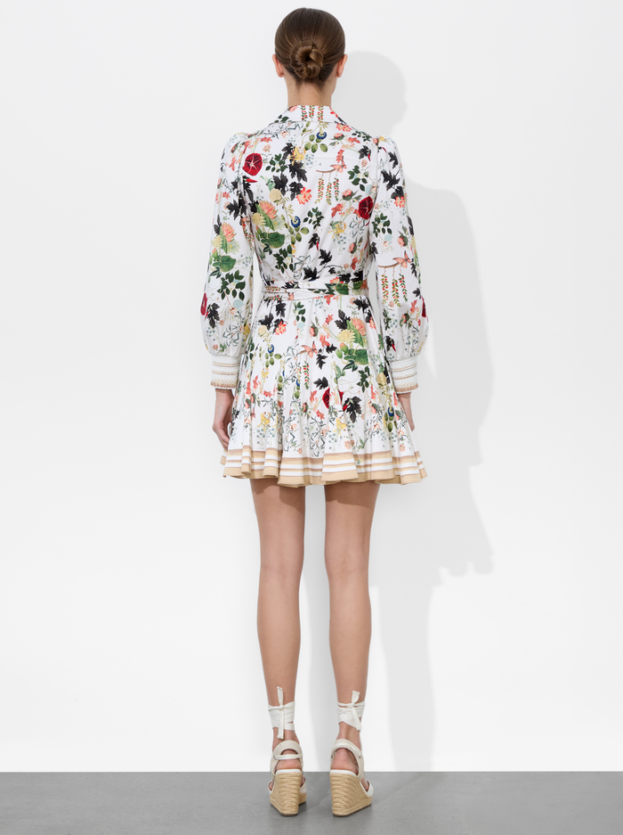ALISA WRAP GODET SHIRT DRESS - BLUSH KISS VANILLA image 2 - ALICE + OLIVIA