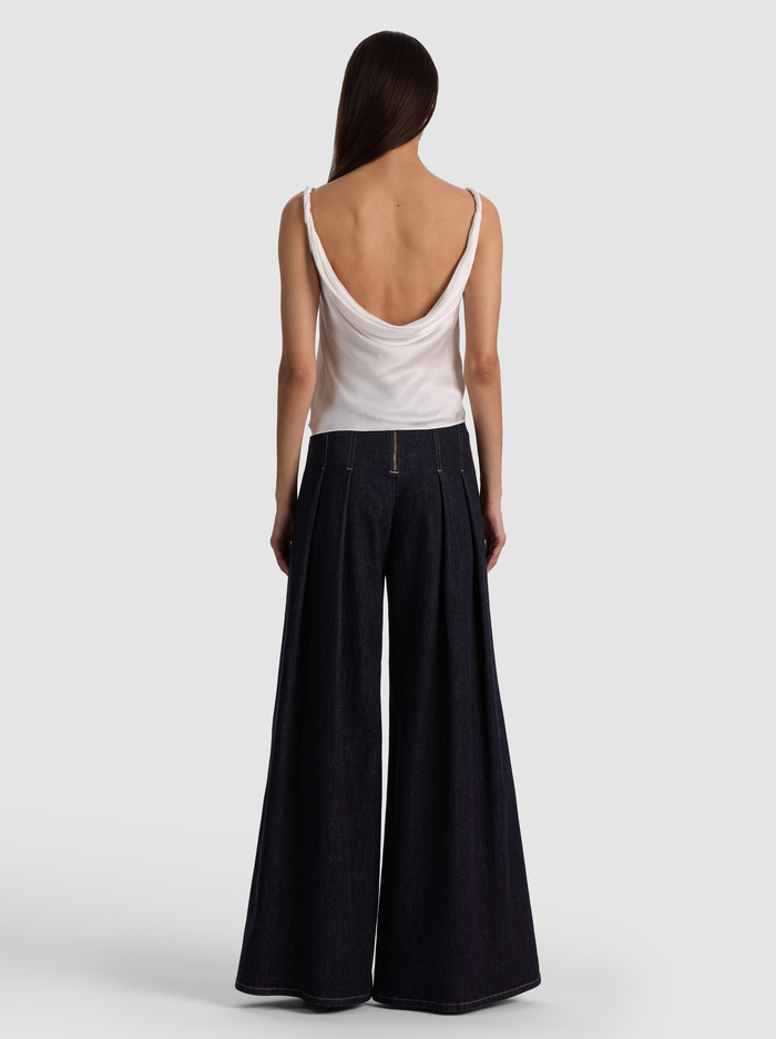 MONIQUE TWIST STRAP TANK - OFF WHITE image 2 - ALICE + OLIVIA